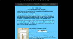 Desktop Screenshot of hannahalexander.com